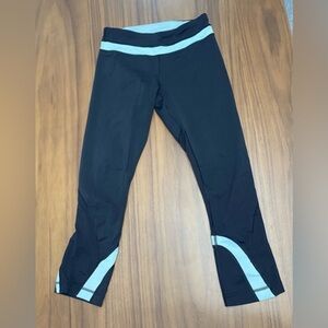 Lululemon Black Cropped Leggings